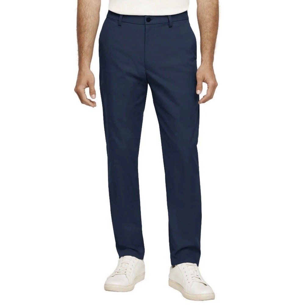 Banana Republic Commuter Flex Pant Blue Athletic Fit 32x32 Gorpcore Technical